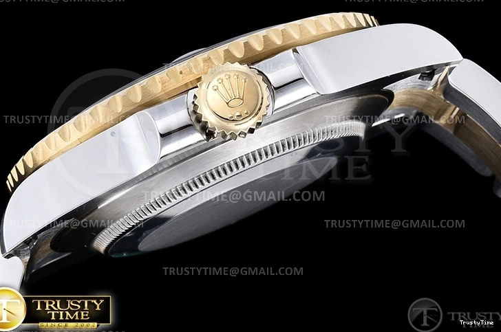 1202 Sophisticated Submariner 116613LN 904L YG SS Black ARF V3 A 1087